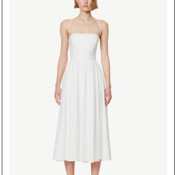 REFORMATION Kaede Dress in White - Picture 3 of 14
